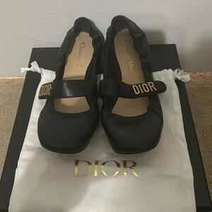 Dior Scrunchy Ballerina Flats